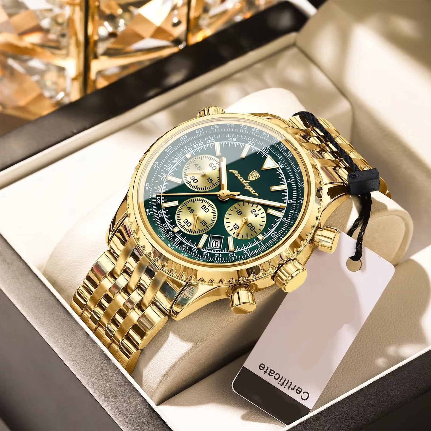 Edelstahl Armbanduhr "Orologio militare da uomo impermeabile no.4182" - PITANI
