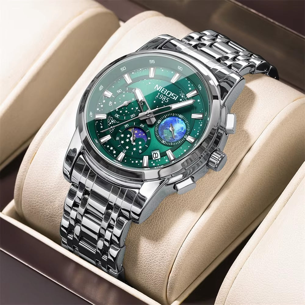 Edelstahl Armbanduhr "Cronografo alla moda al quarzo no.4162" - PITANI