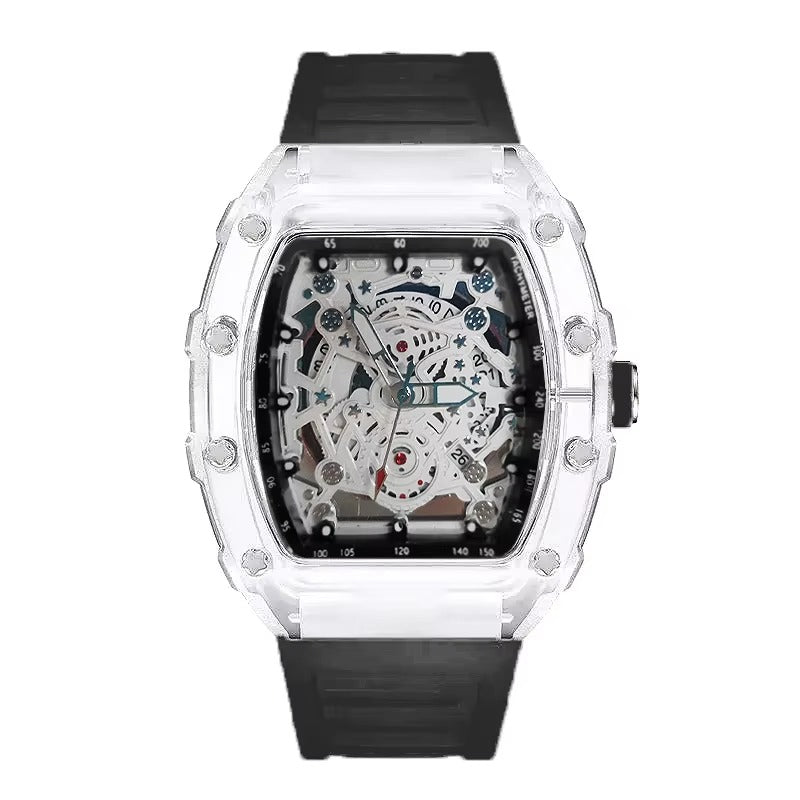 Farbenfrohe Bunte Silikon Armbanduhr "Orologio con luce notturna no.4175" - PITANI