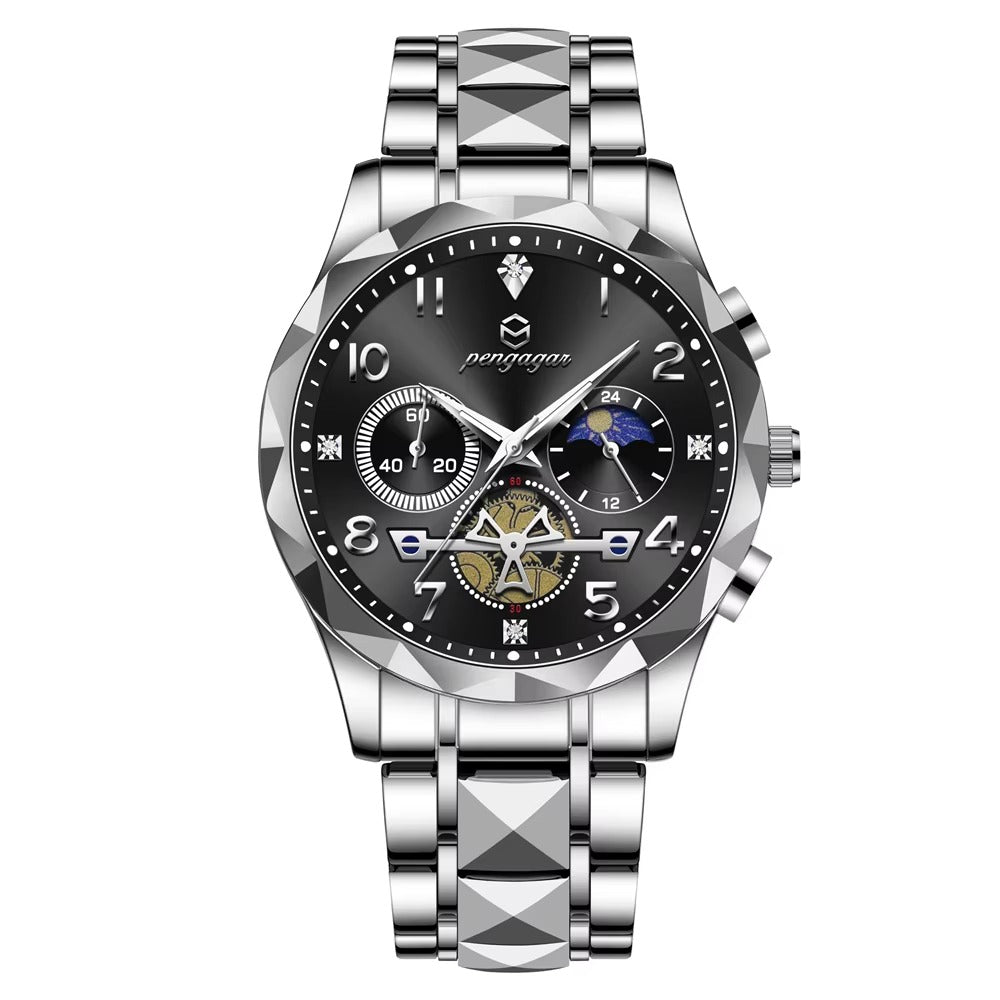 Edelstahl Armbanduhr "Orologio da polso in acciaio inossidabile no.4166" - PITANI