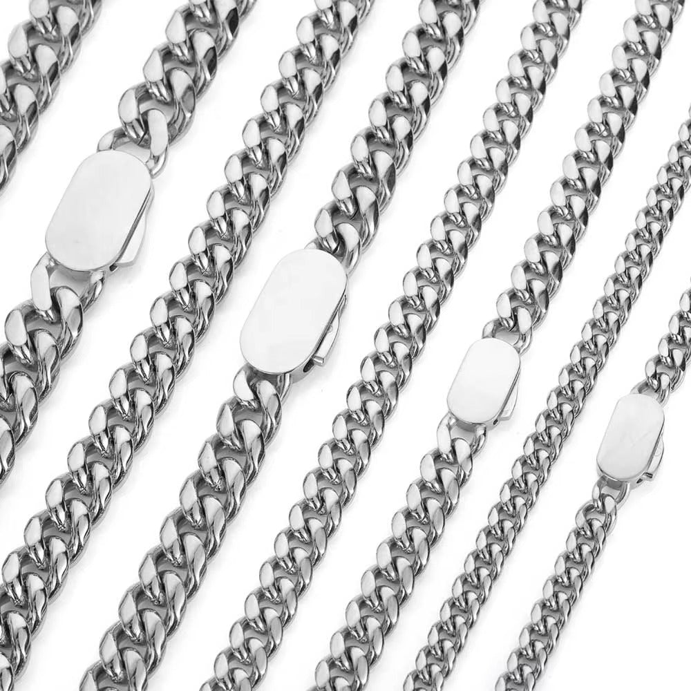 Edelstahl Halskette "Nuovo stile in acciaio inossidabile no.4204" - PITANI