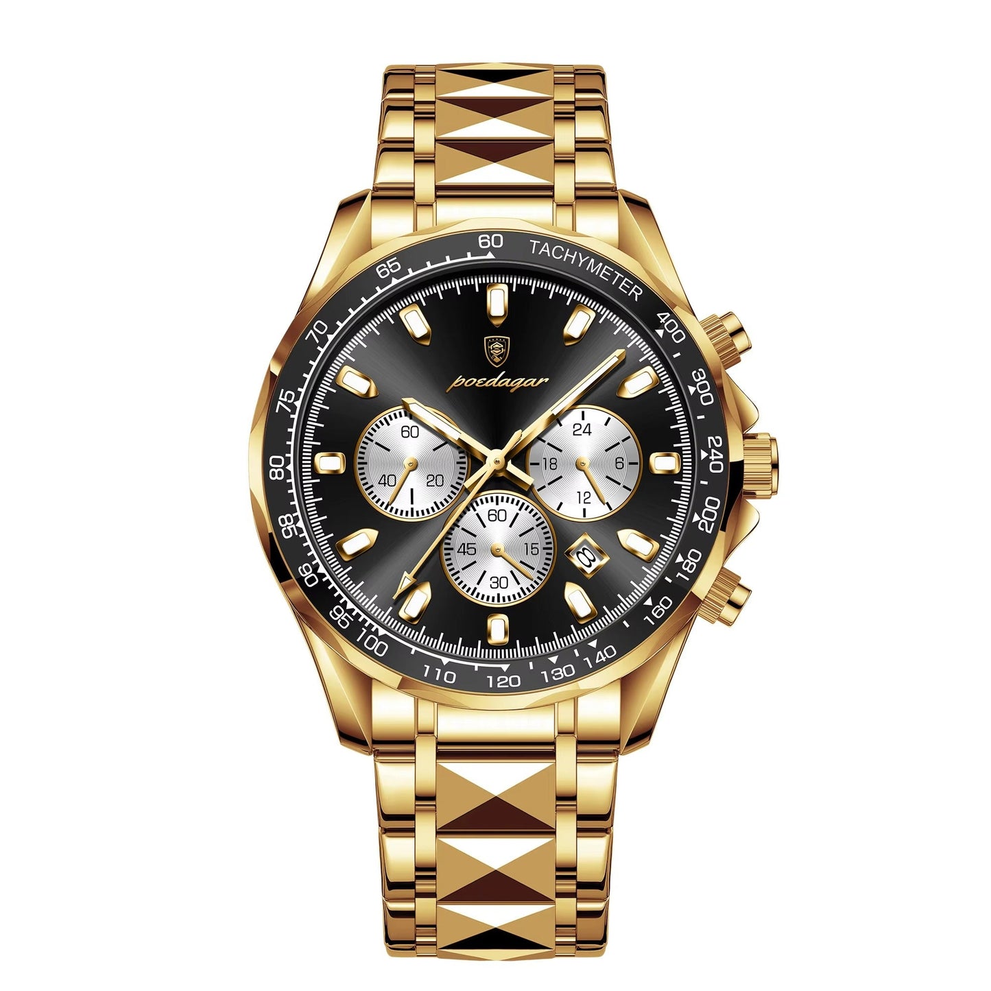Edelstahl Armbanduhr "Orologio da uomo con orologio a lancetta no.4172" - PITANI