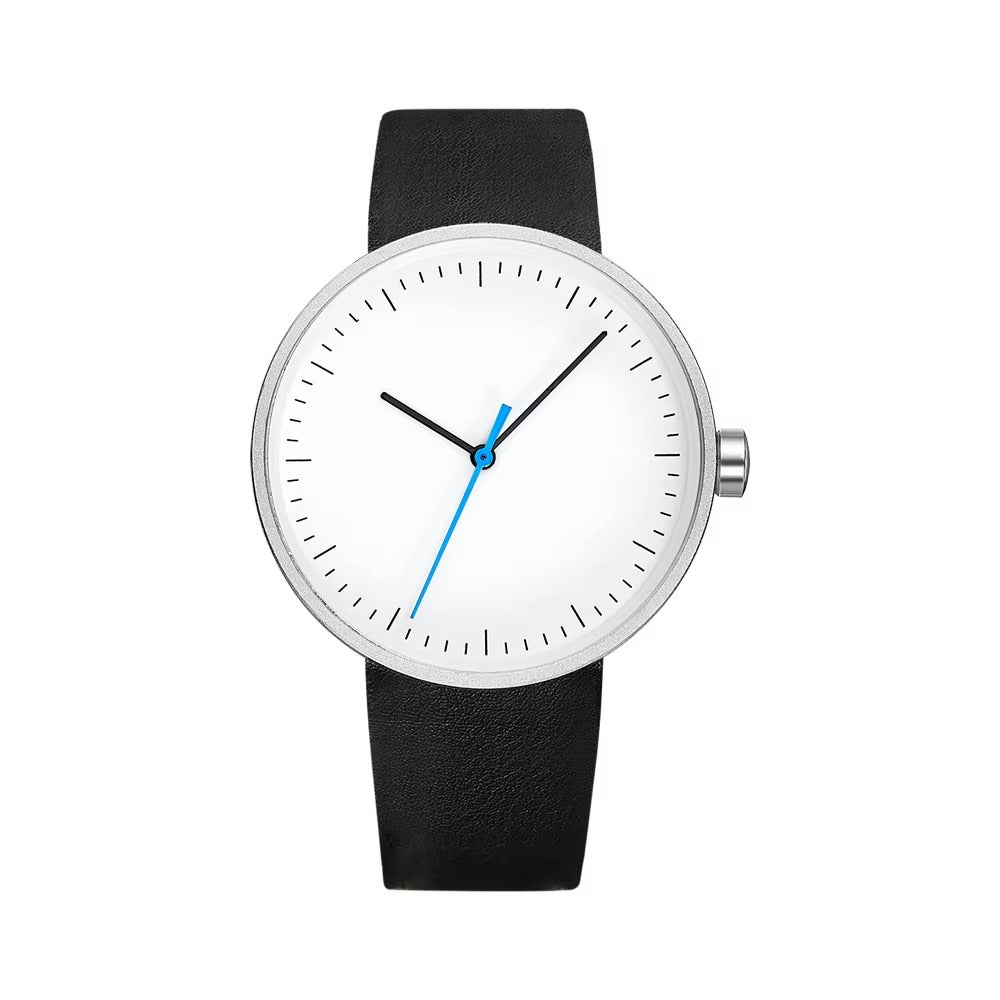 Minimalistisch einfache Leder Armbanduhr "Orologio da coppia per belle .4162" - PITANI