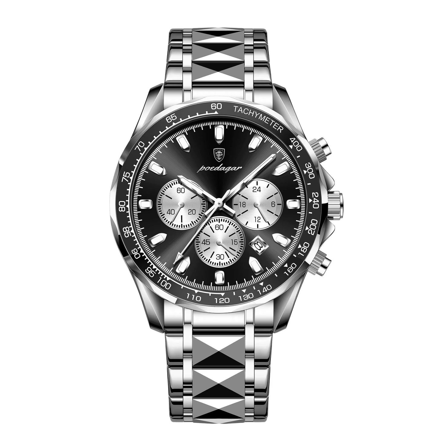 Edelstahl Armbanduhr "Orologio da uomo con orologio a lancetta no.4172" - PITANI