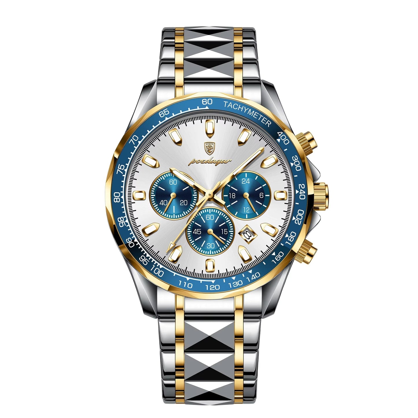 Edelstahl Armbanduhr "Orologio da uomo con orologio a lancetta no.4172" - PITANI