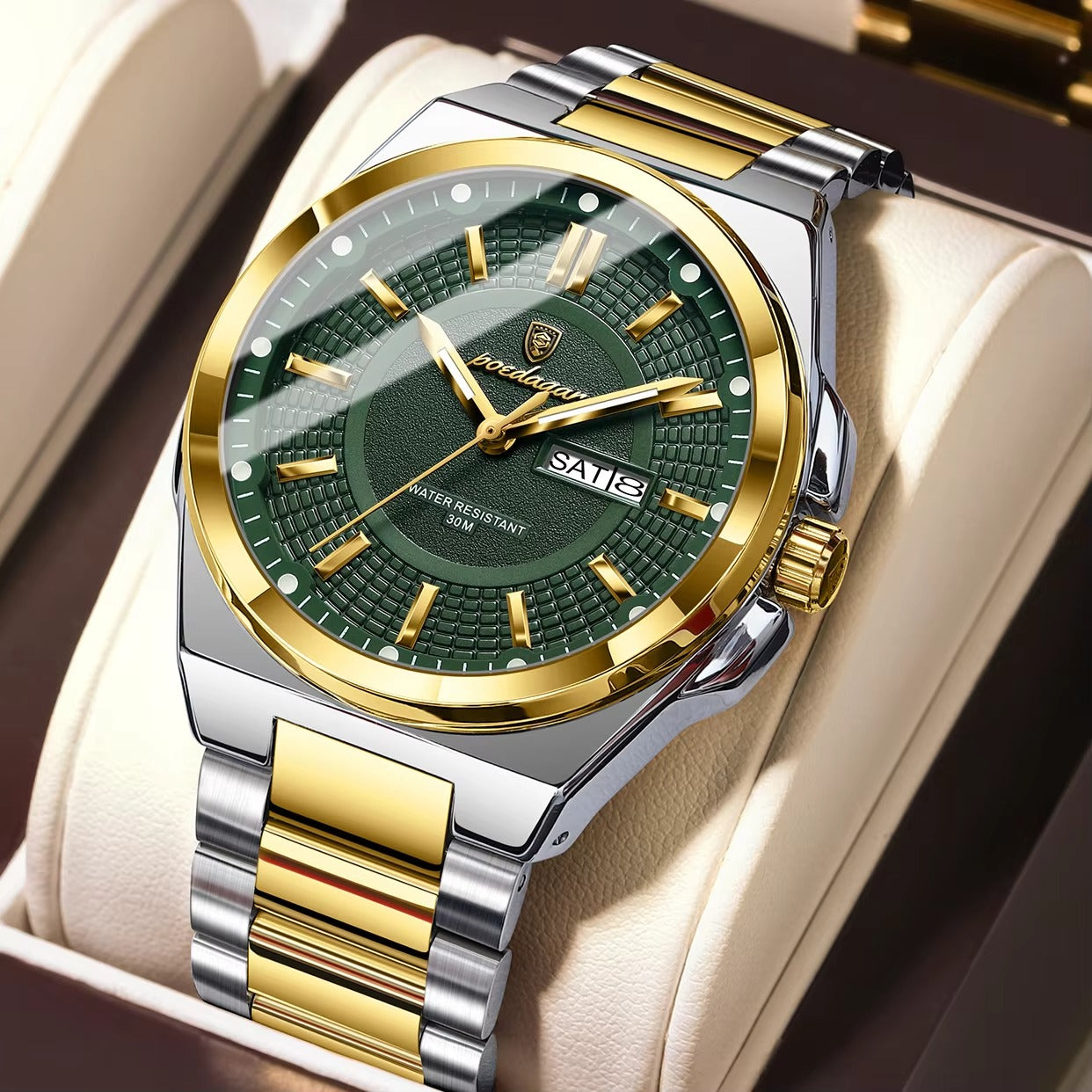 Edelstahl Armbanduhr "Quarzo moda aziendale no.4169" - PITANI