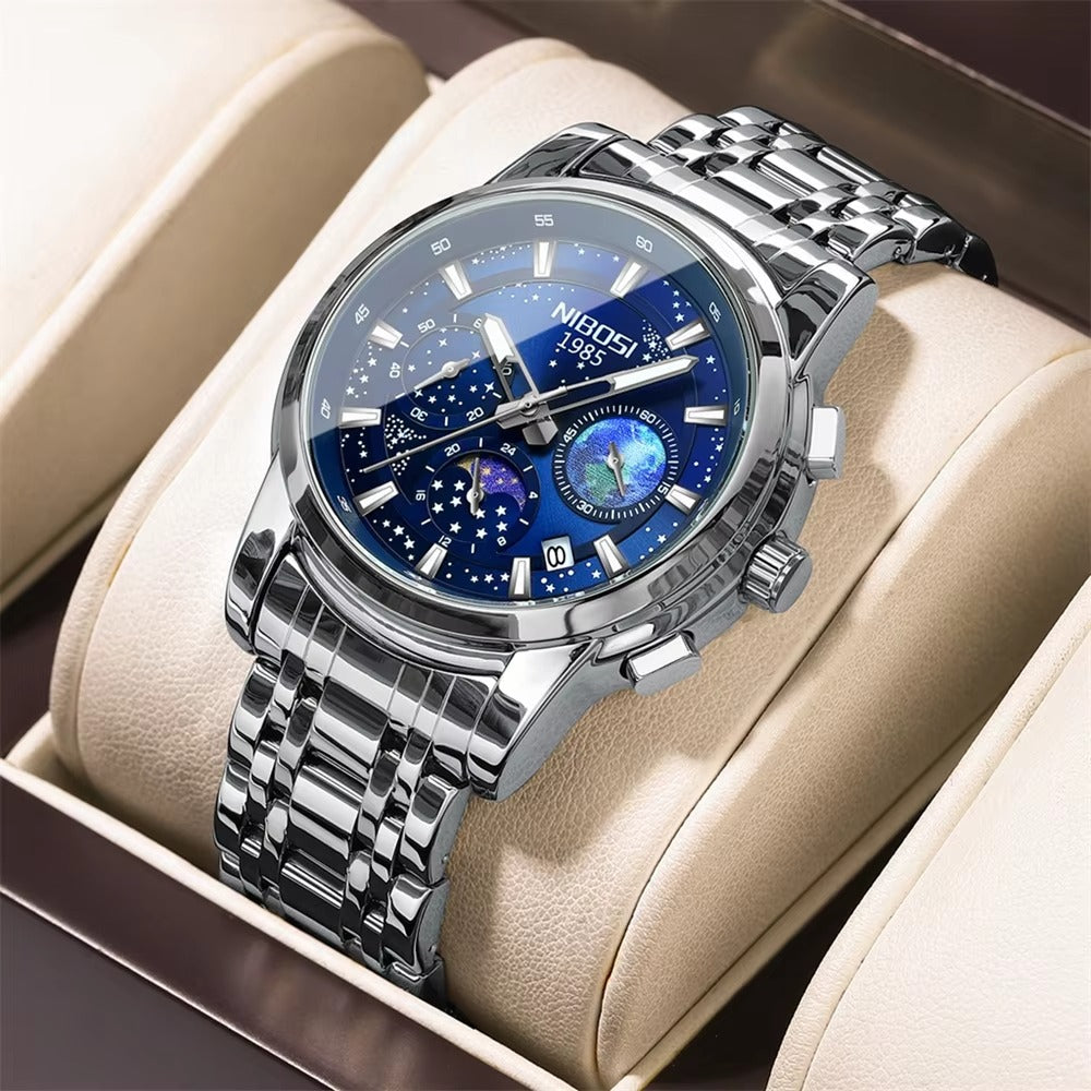 Edelstahl Armbanduhr "Cronografo alla moda al quarzo no.4162" - PITANI
