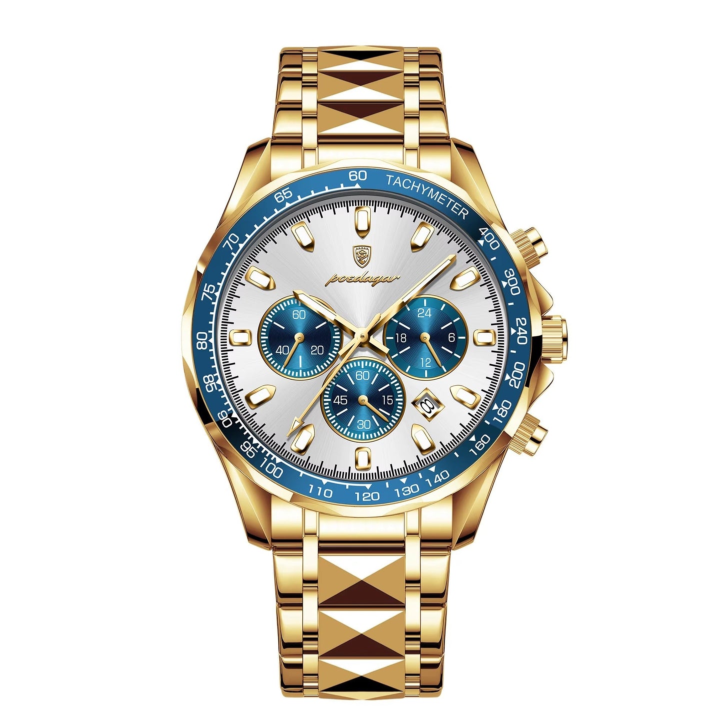 Edelstahl Armbanduhr "Orologio da uomo con orologio a lancetta no.4172" - PITANI
