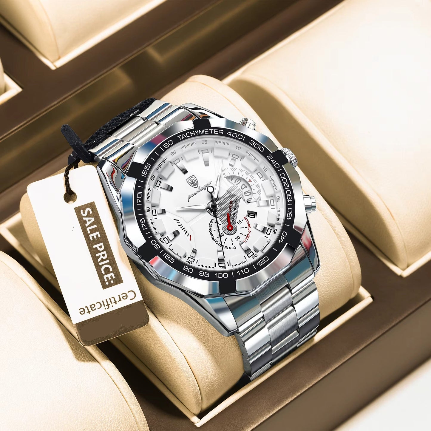 Edelstahl Armbanduhr "Orologio militare da uomo impermeabile no.4191" - PITANI