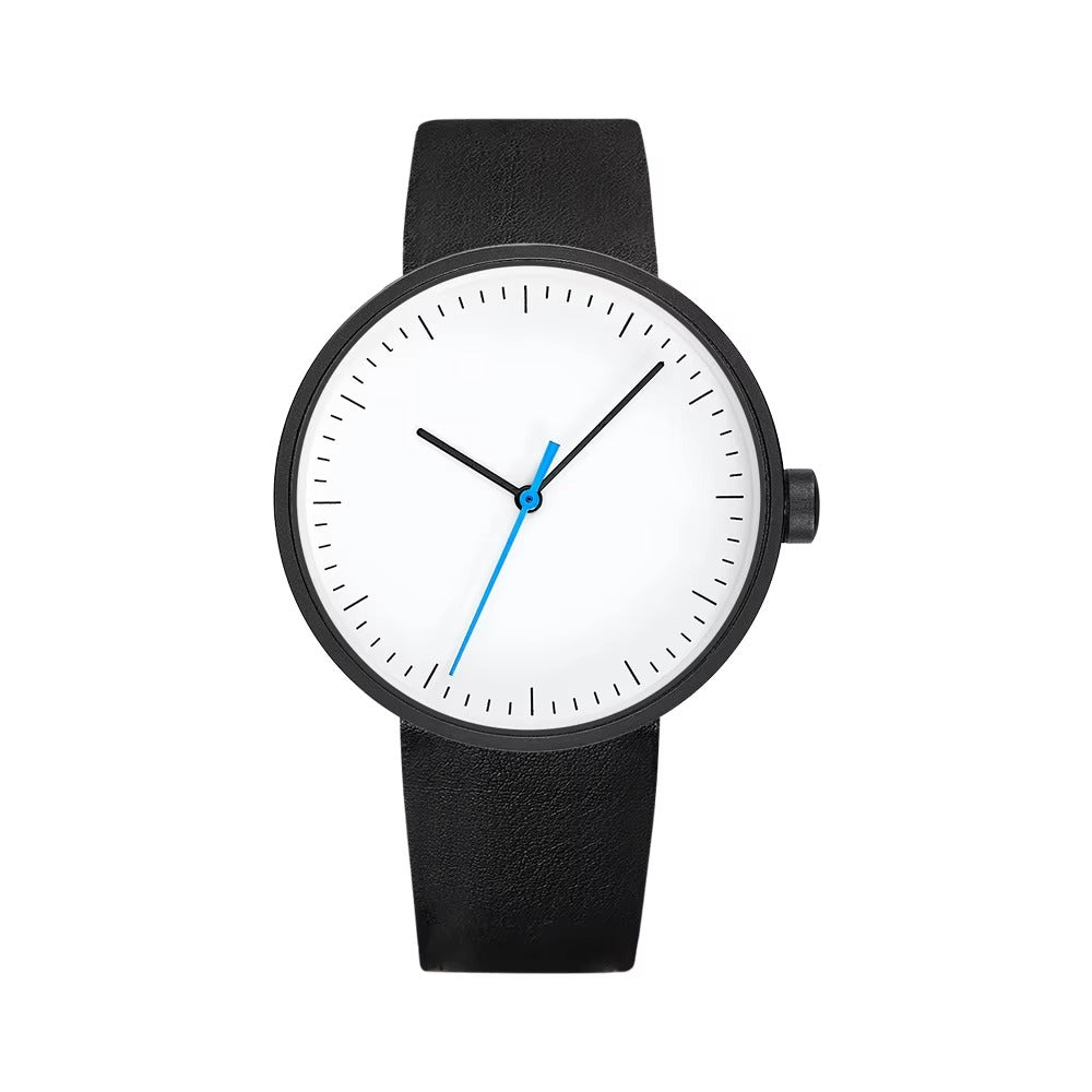 Minimalistisch einfache Leder Armbanduhr "Orologio da coppia per belle .4162" - PITANI