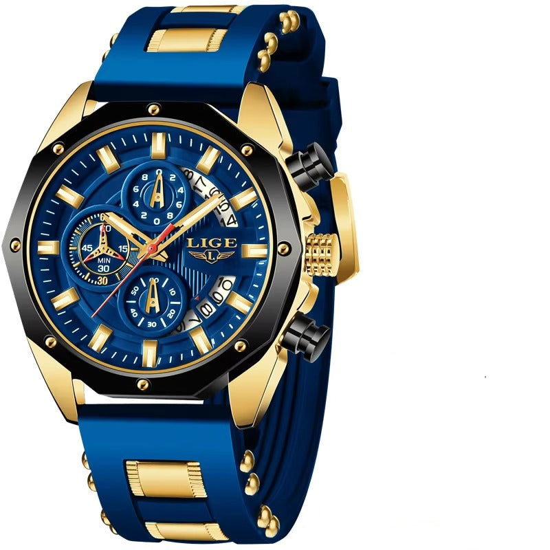 Edelstahl Armbanduhr "Militare in silicone no.4114" - PITANI