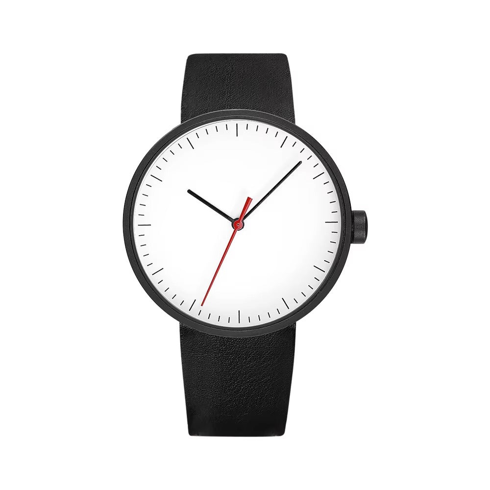 Minimalistisch einfache Leder Armbanduhr "Orologio da coppia per belle .4162" - PITANI