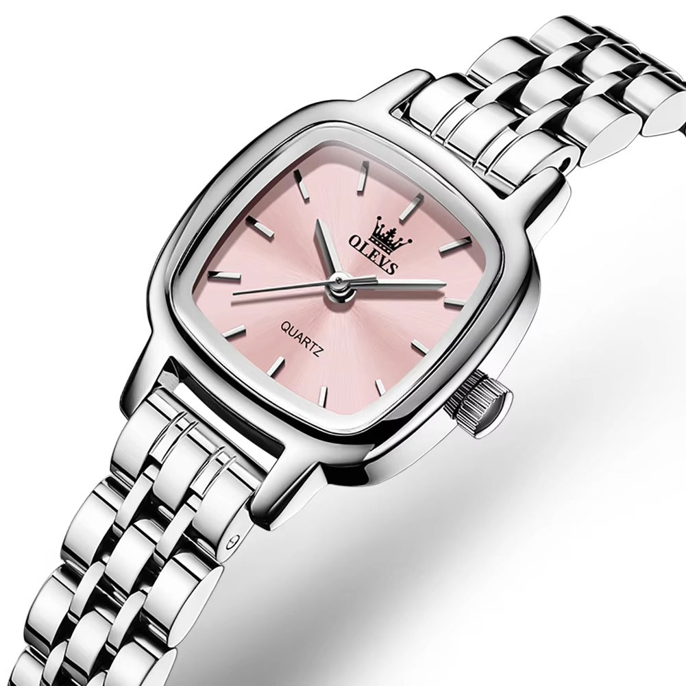 Kleine quadratische Edelstahl Armbanduhr "Piccolo quadrante alla moda no.3235“ - PITANI