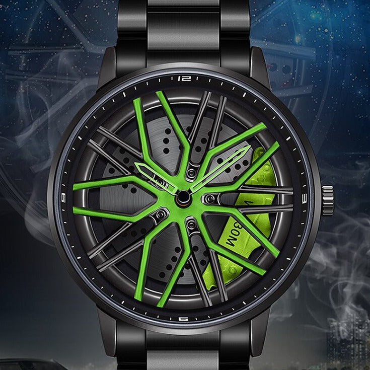 Rotierende Felgen Armbanduhr "Onde no.414" - PITANI