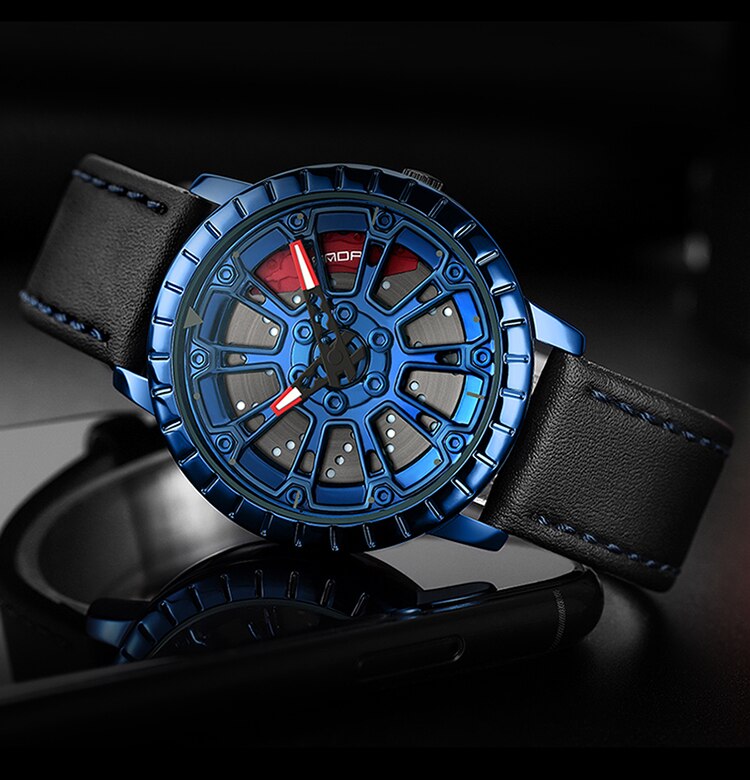 Rotierende Felgen Armbanduhr "Coprimozzo no.410" - PITANI