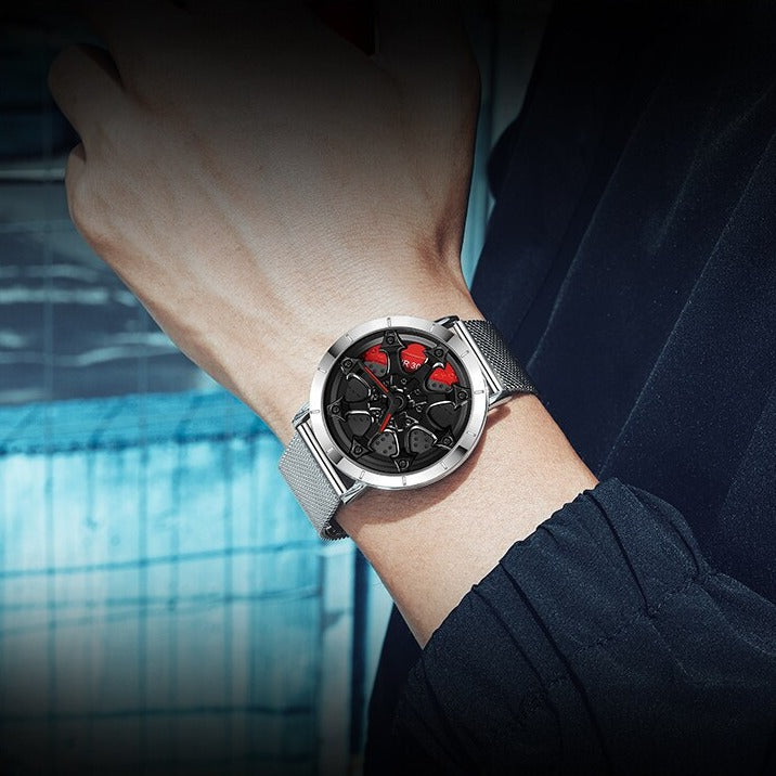 Rotierende Felgen Armbanduhr "Principe no.415" - PITANI