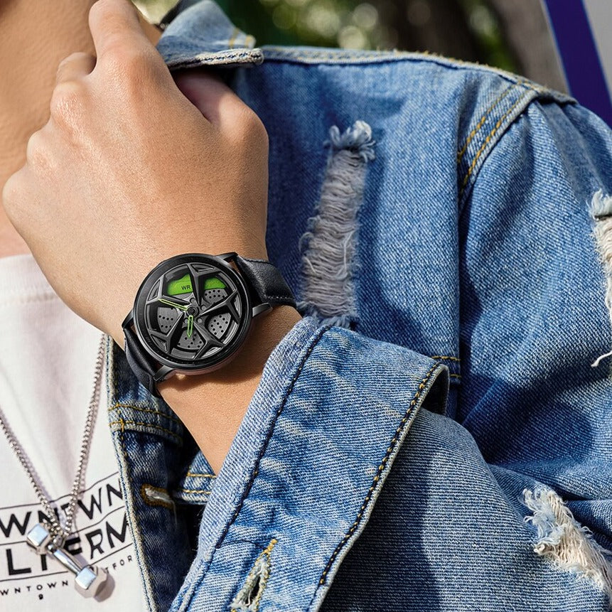 Rotierende Felgen Armbanduhr "Ciclo no.409" - PITANI