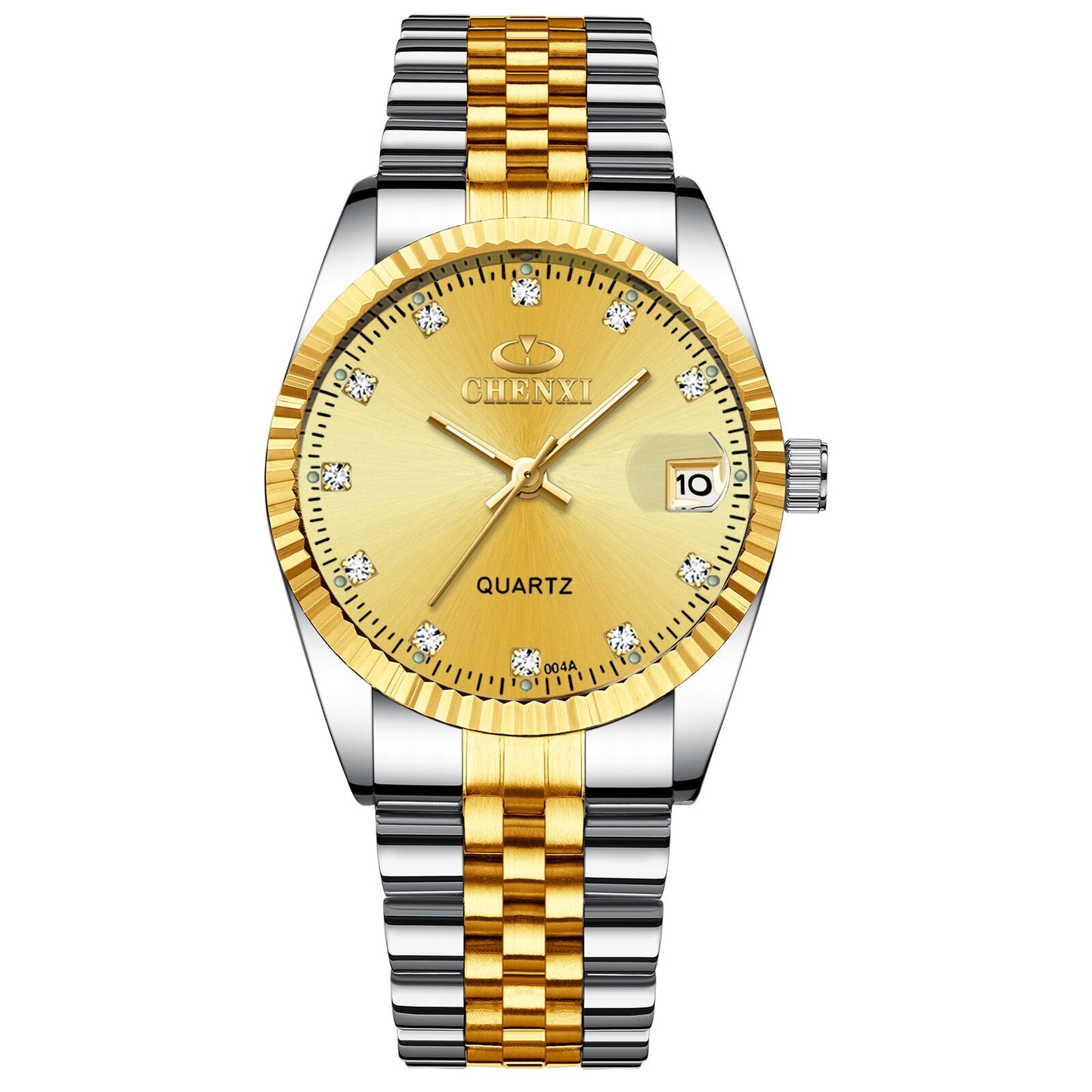 Edelstahl Armbanduhr "Rigato con Rombi no.293" - PITANI