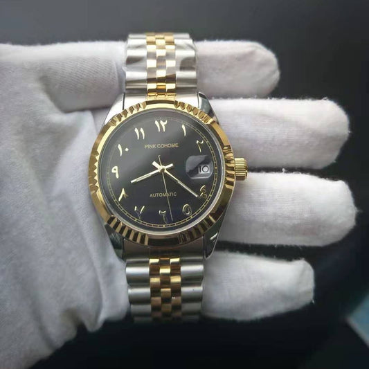 Edelstahl Automatik Armbanduhr "Numerio Arabi no.420“ - PITANI