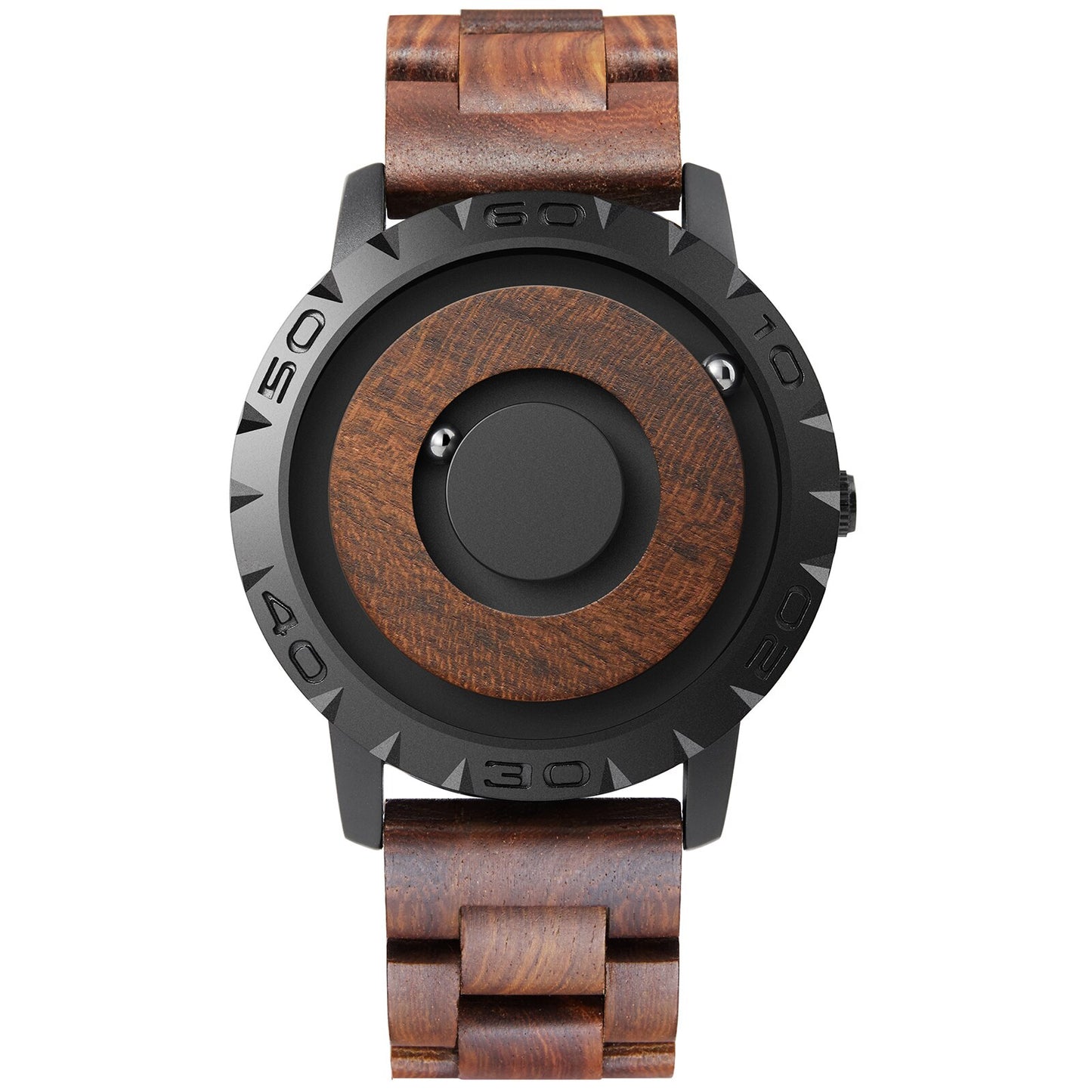 Magnetische Edelstahl Armbanduhr "Insolito no.943" - PITANI