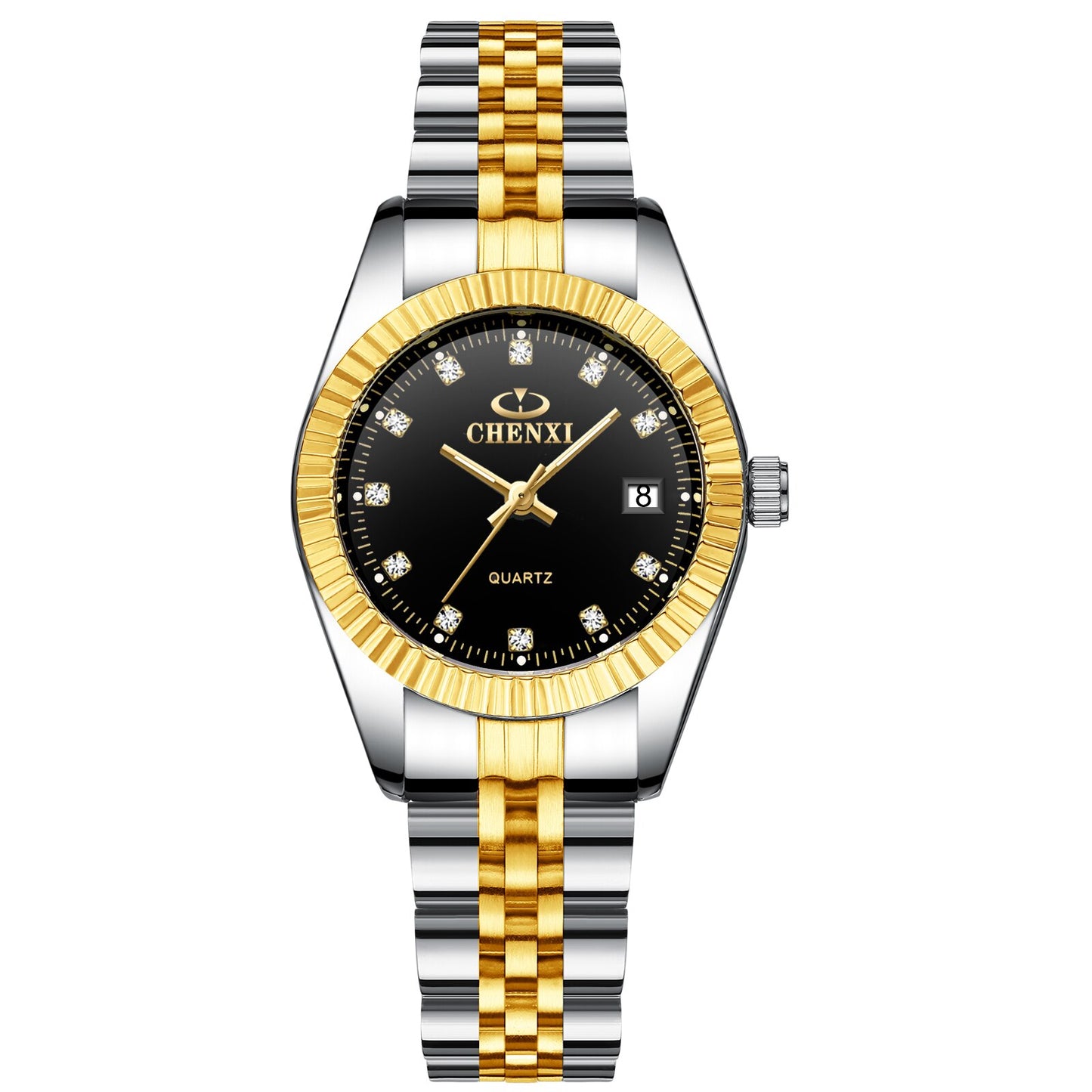 Edelstahl Armbanduhr "Rigato con Rombi no.293" - PITANI