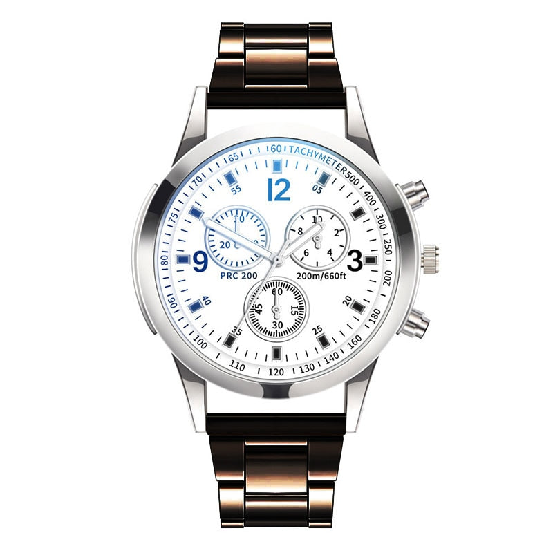 Edelstahl Armbanduhr "Tre Occhi no.400" - PITANI