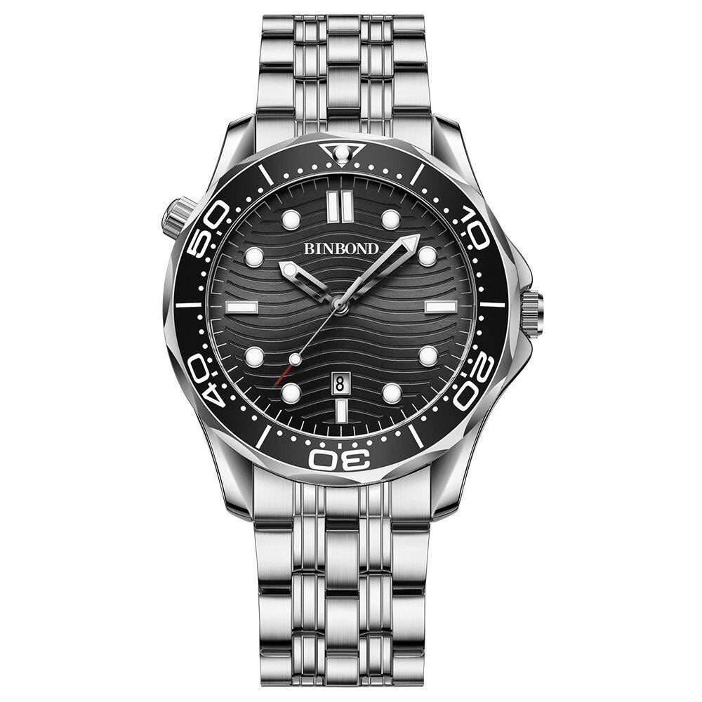 Edelstahl Armbanduhr "Moda Uomo no.334" - PITANI