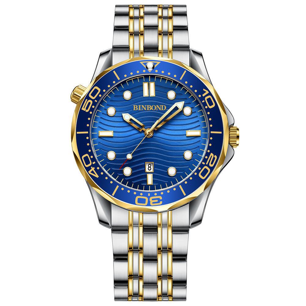 Edelstahl Armbanduhr "Moda Uomo no.334" - PITANI