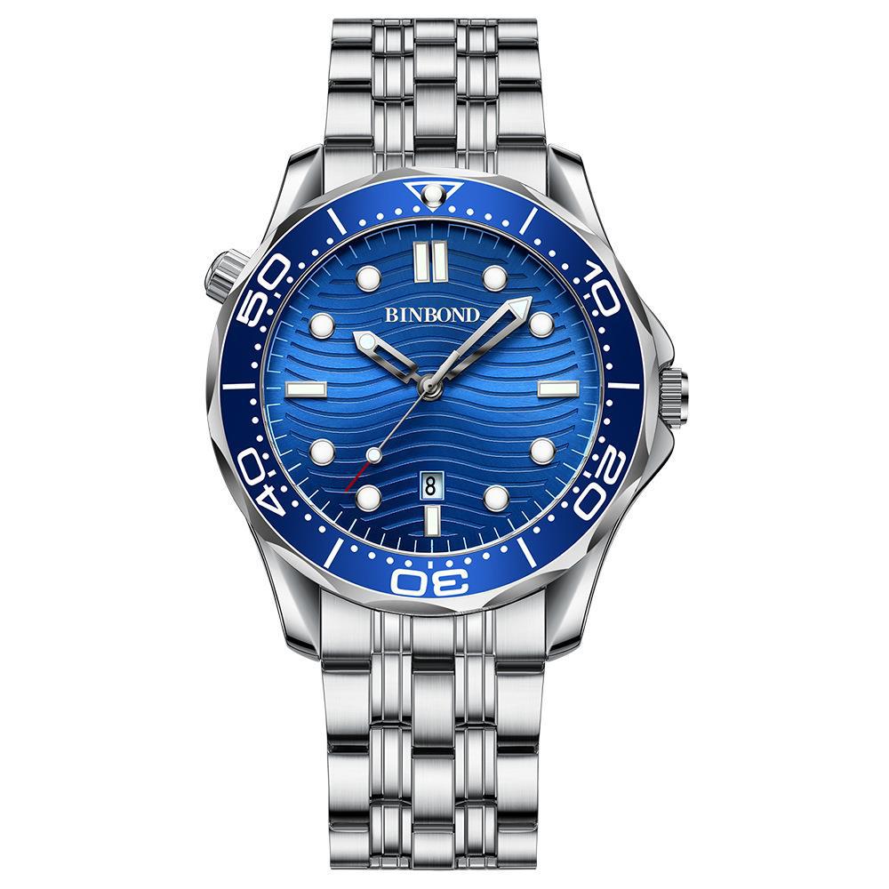 Edelstahl Armbanduhr "Moda Uomo no.334" - PITANI