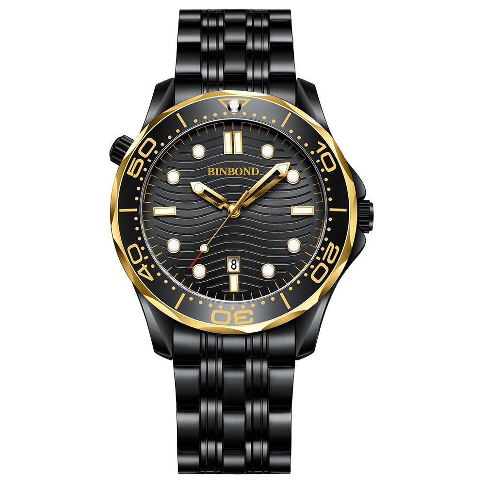 Edelstahl Armbanduhr "Moda Uomo no.334" - PITANI