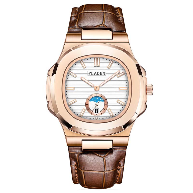 Edelstahl Armbanduhr "Orologio di Luna no.315" - PITANI