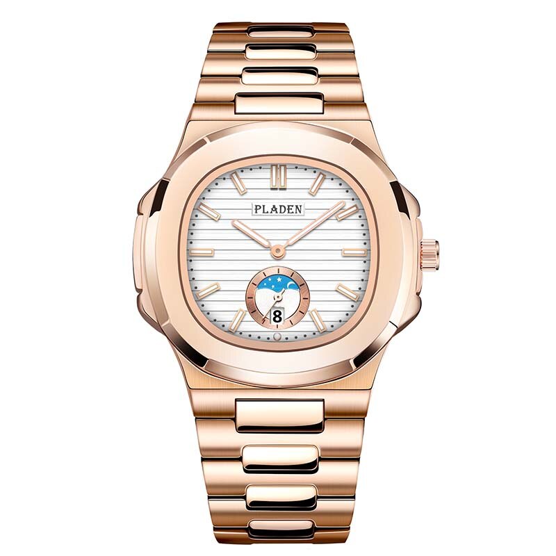 Edelstahl Armbanduhr "Orologio di Luna no.315" - PITANI