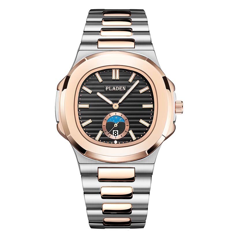 Edelstahl Armbanduhr "Orologio di Luna no.315" - PITANI
