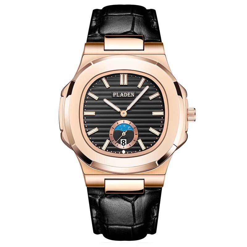 Edelstahl Armbanduhr "Orologio di Luna no.315" - PITANI