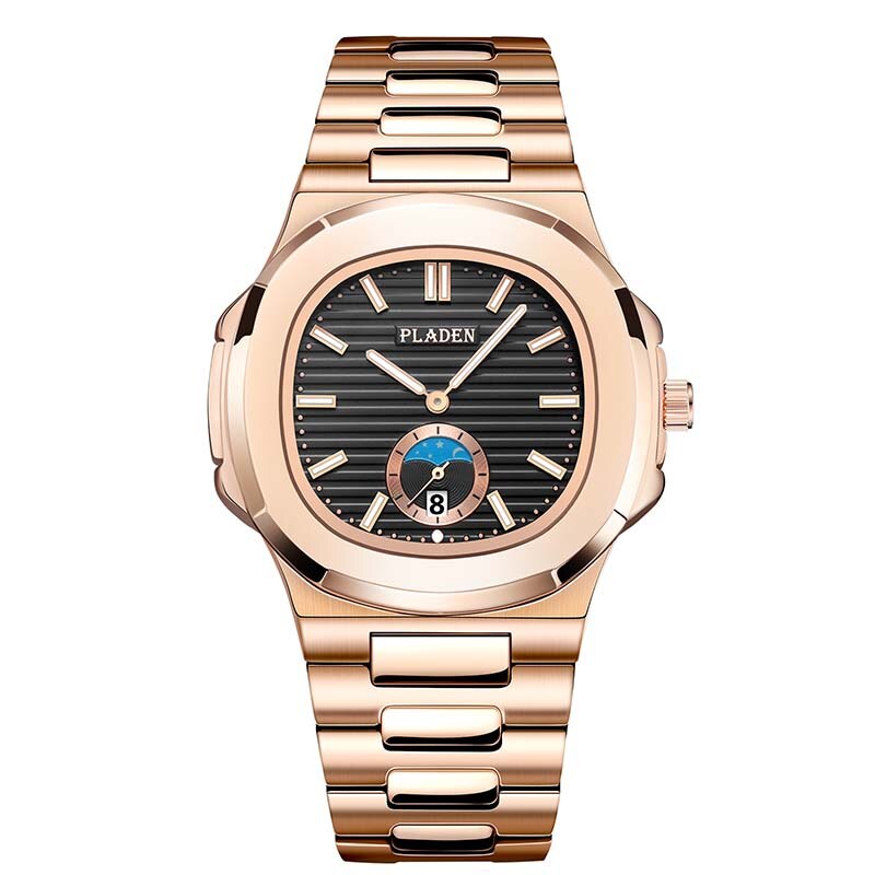 Edelstahl Armbanduhr "Orologio di Luna no.315" - PITANI