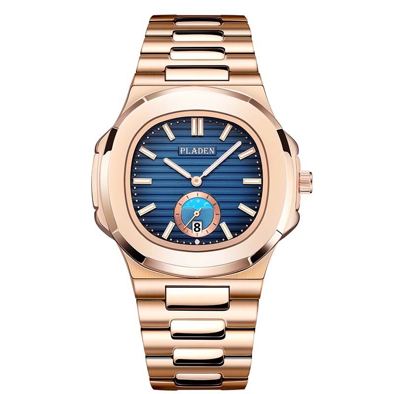 Edelstahl Armbanduhr "Orologio di Luna no.315" - PITANI