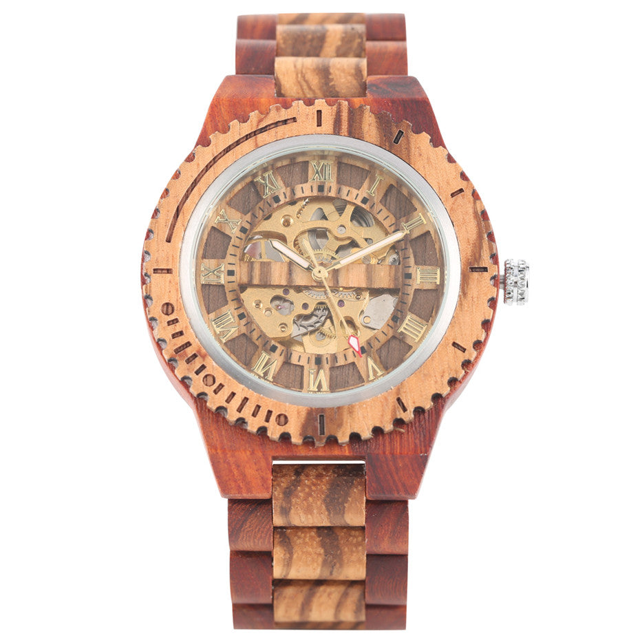 Holz Automatik Armbanduhr "Carica Automatica no.803" - PITANI