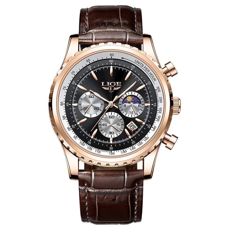 Edelstahl Armbanduhr "Data Di Uomini no.284" - PITANI