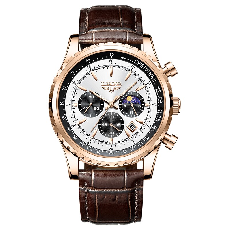 Edelstahl Armbanduhr "Data Di Uomini no.284" - PITANI