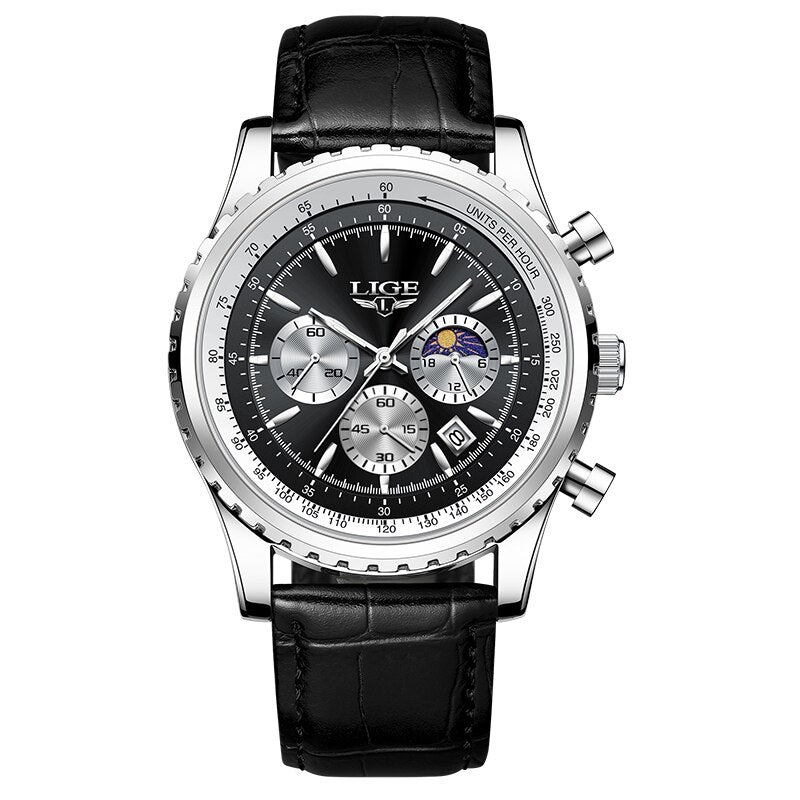 Edelstahl Armbanduhr "Data Di Uomini no.284" - PITANI