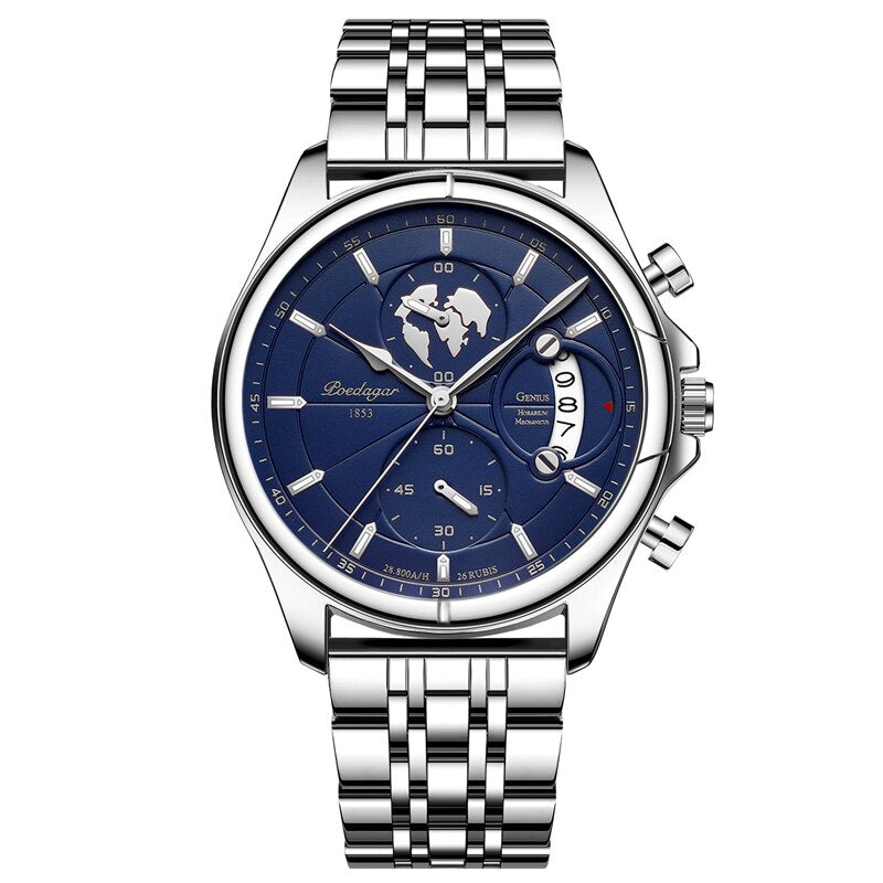 Edelstahl Armbanduhr "Acciaio Pieno no.260" - PITANI