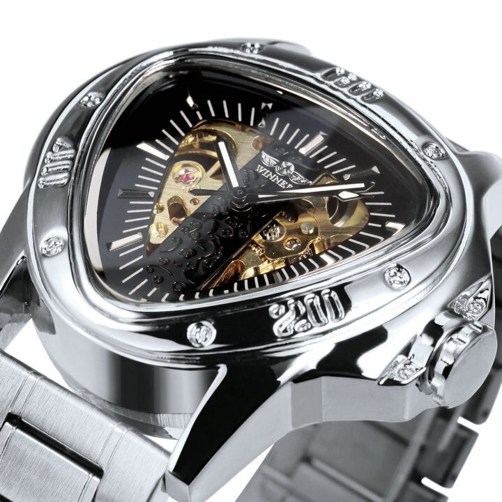 Edelstahl Automatik Armbanduhr "Irregolare no.419" - PITANI