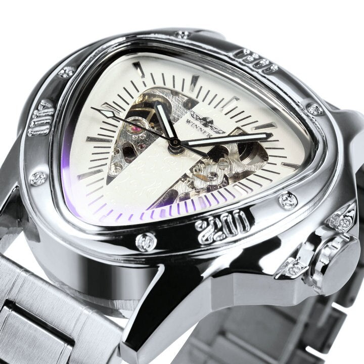 Edelstahl Automatik Armbanduhr "Irregolare no.419" - PITANI
