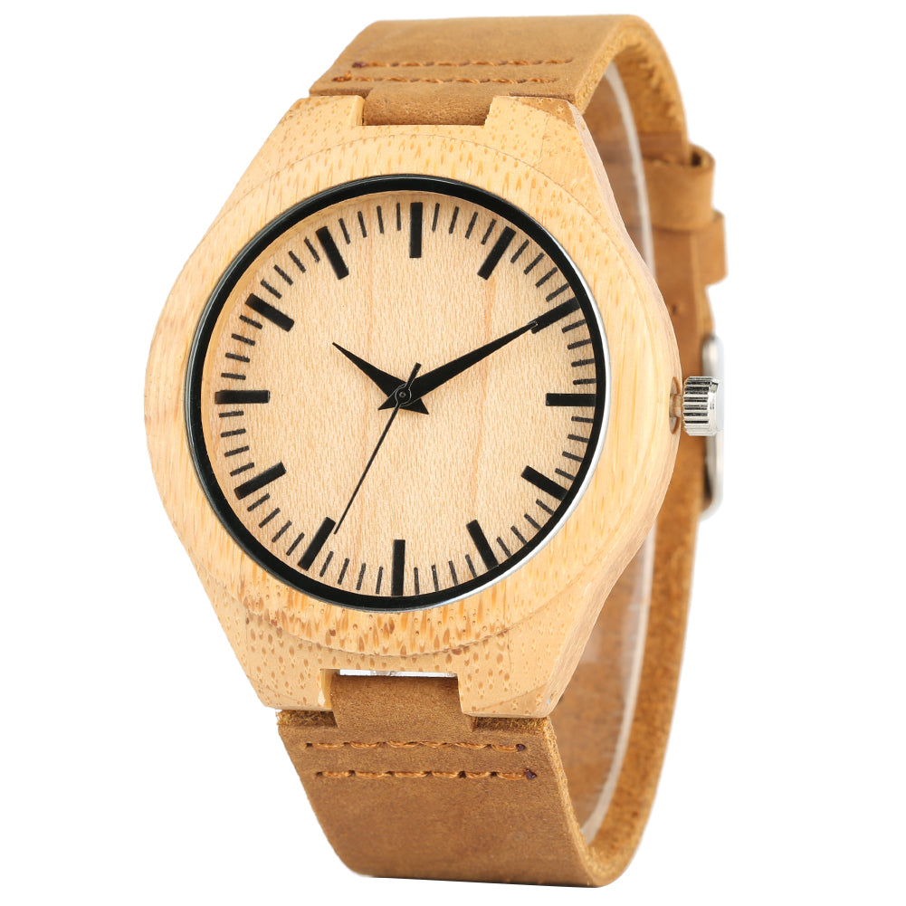 Holz Armbanduhr "Bambù no.777" - PITANI