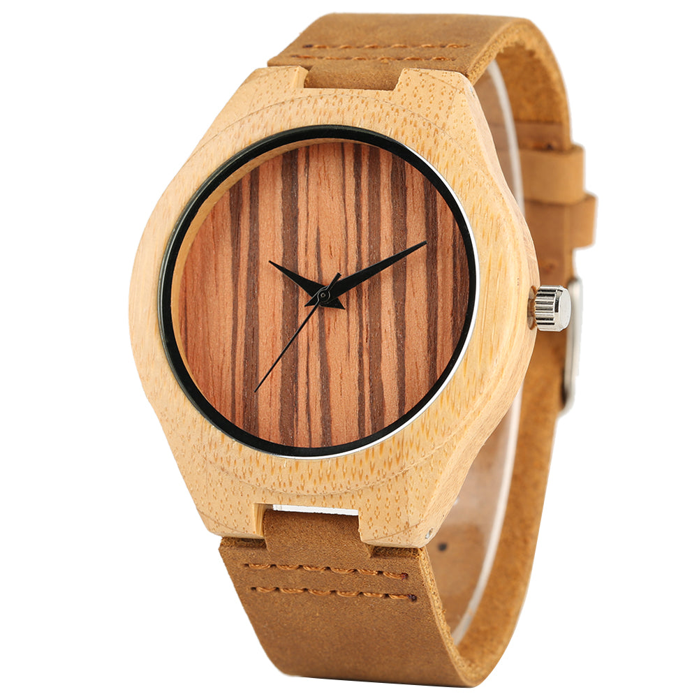 Holz Armbanduhr "Bambù no.777" - PITANI