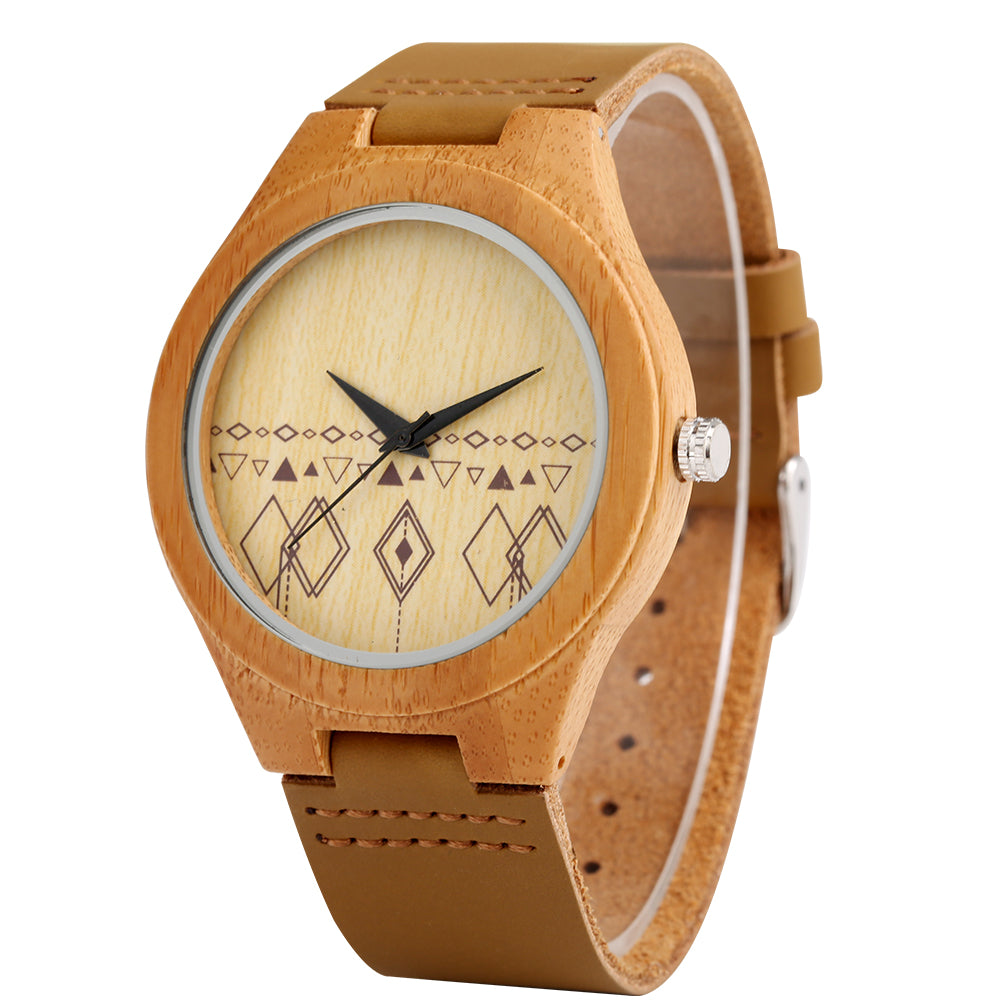 Holz Armbanduhr "Bambù no.777" - PITANI