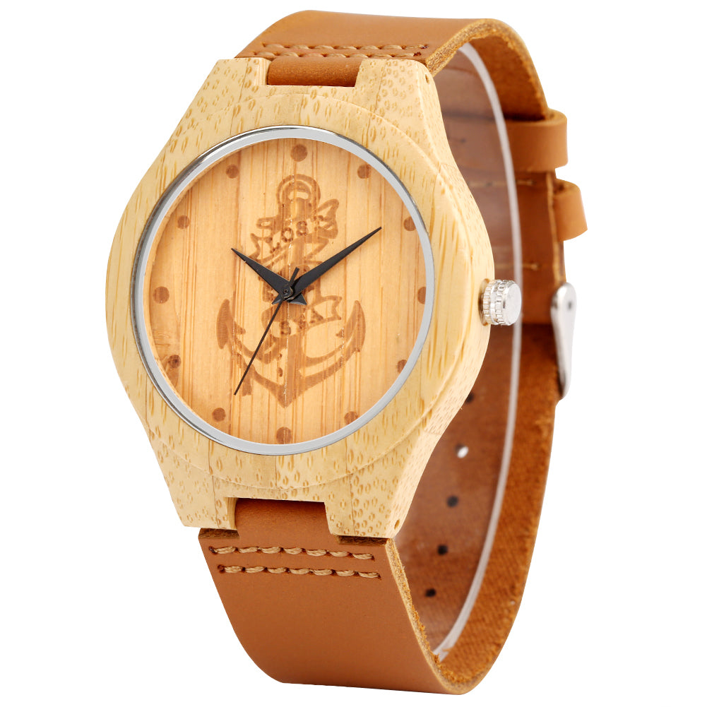 Holz Armbanduhr "Bambù no.777" - PITANI