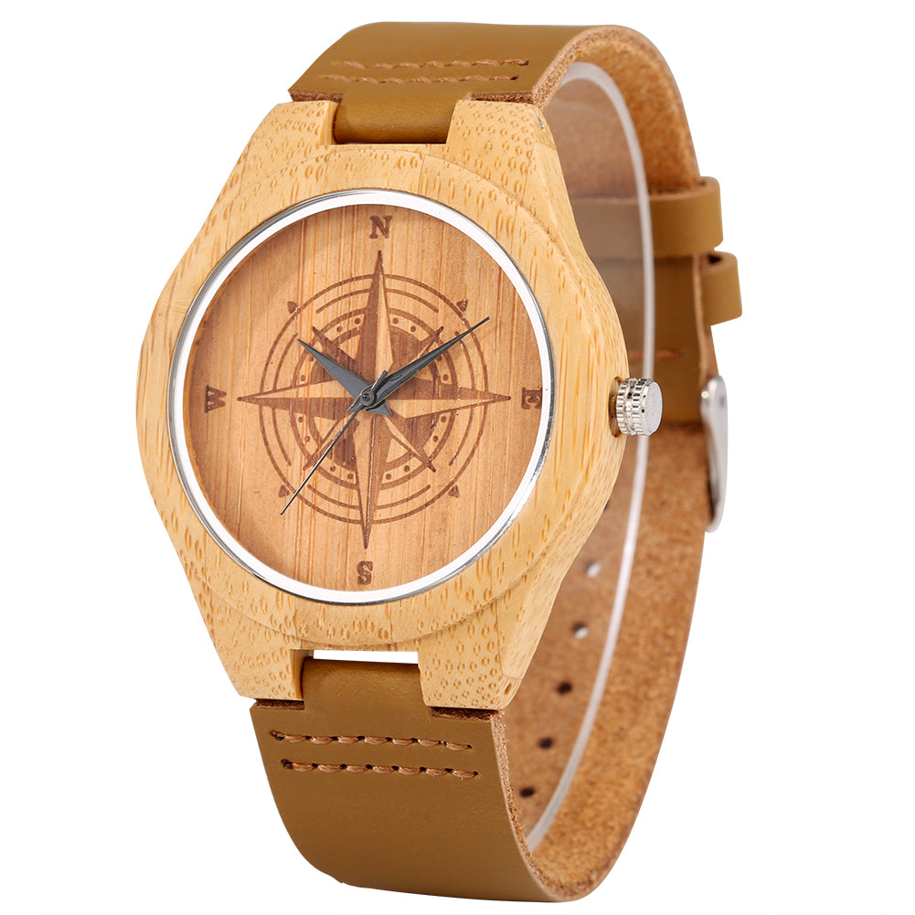 Holz Armbanduhr "Bambù no.777" - PITANI
