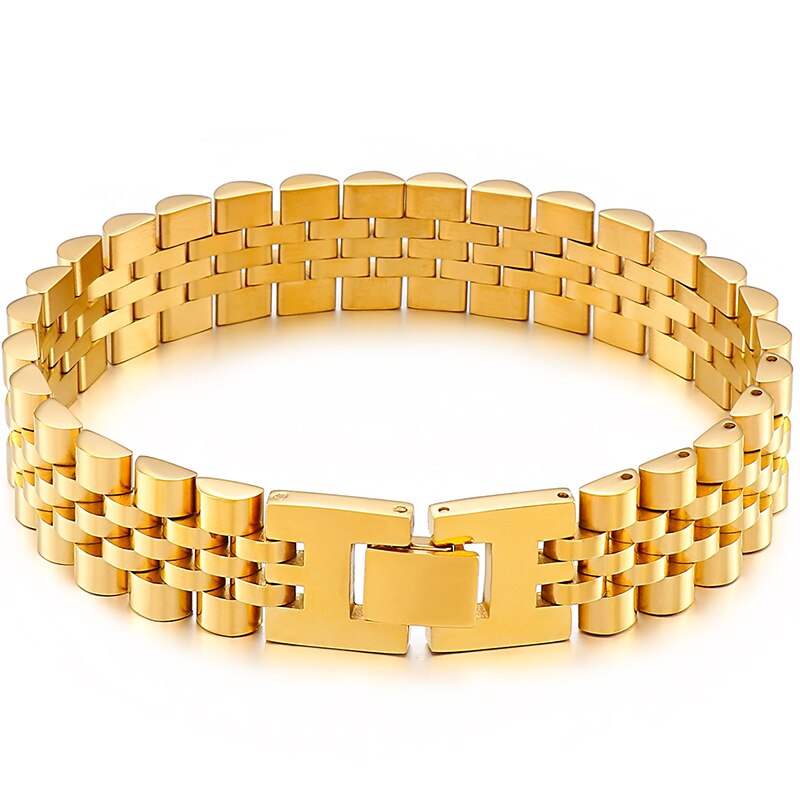 SALE | Edelstahl Armband "Placcato Oro no.244" - PITANI
