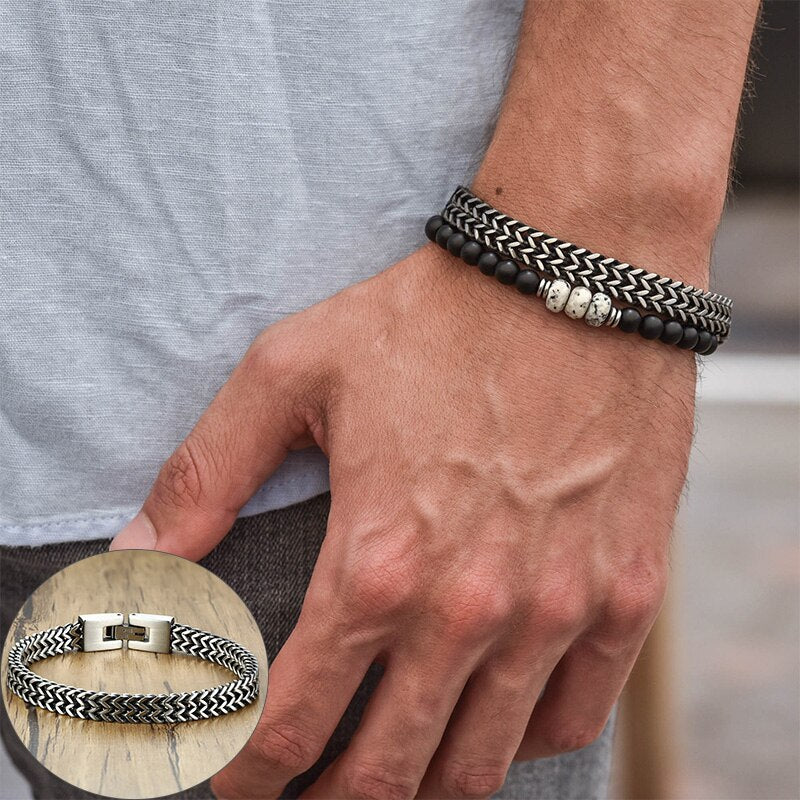 Edelstahl Armband "Fredo nel Mare no.236" - PITANI